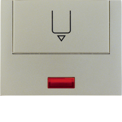 16417104 Накладка для карточного вимикача для готелів з лінзою, сталевий лак, K.5