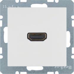 3315421909 HDMI-розетка, пол.білизна матова S.1/B.х