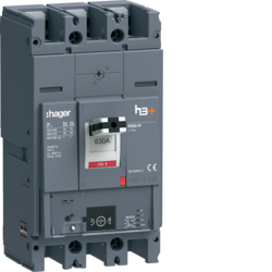 HNW630NR Автоматичний вимикач h3+, P630, In=630A,  3п, 40kA,  Energy