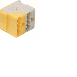 TG025 Клемна колодка KNX 2-полюсна, жовто-біла