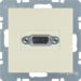 3315418982 VGA-розетка з гвинтовими клемами, біла S.1