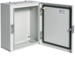 FL104A Шафа металева ORION Plus,  IP65, непрозорі двері, 350x300x160мм