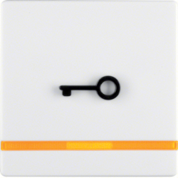 16516069 Клавіша 1Х з лінзою та рельєфним знаком знаком "Ключ", пол.білизна, Q.х
