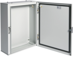 FL111A Шафа металева ORION Plus,  IP65, непрозорі двері, 500X400X160мм