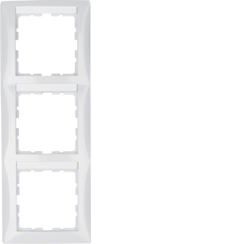 10138919 Рамка з полем д/надпису пол.білизна 3-кратна вертикальна S.1