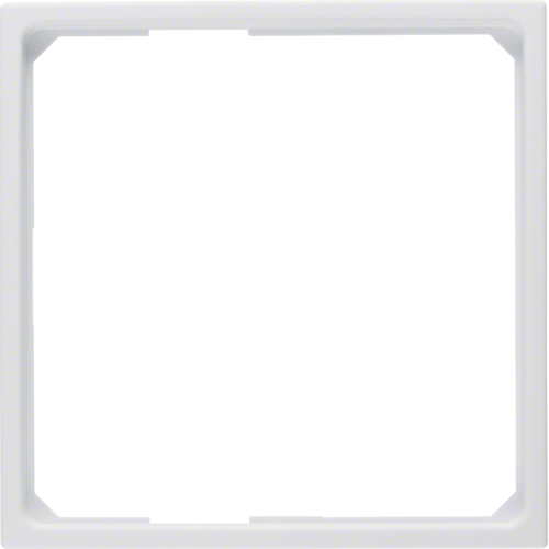 11091919 Рамка-перехідник для центральної панелі 50х50мм, пол.білизна матова S.1/B.х