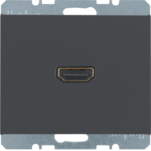 3315427006 HDMI-розетка, антрацит, K.1