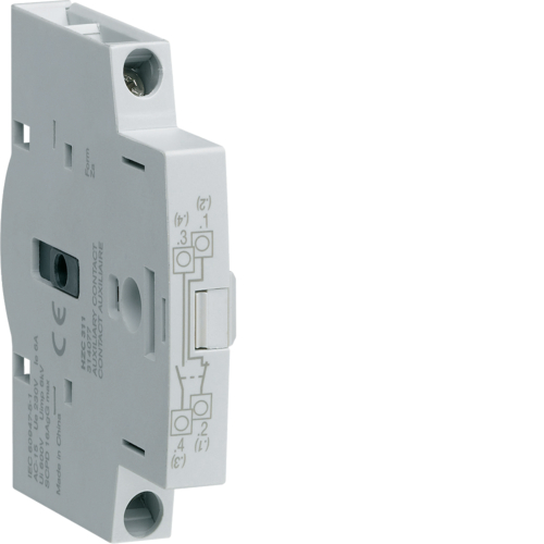 HZC311 Додатковий контакт до вимикачів навантаження поворотних, 1НВ+1НЗ, 250В/5А