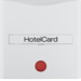 16401909 Накладка для карточного вимикача для готелів, пол.білизна матова S.1/B.х