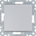WL0012 Вимикач 1-полюсний Lumina,  срібний, 10АХ/230В